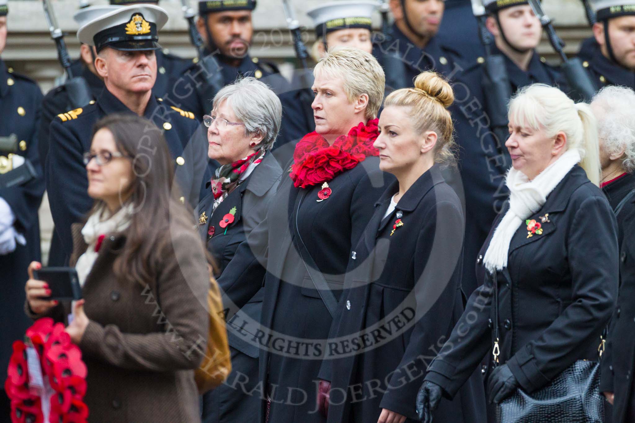 Remembrance Sunday at the Cenotaph 2015: Group M35, TRBL Women's Section.
Cenotaph, Whitehall, London SW1,
London,
Greater London,
United Kingdom,
on 08 November 2015 at 12:18, image #1644
