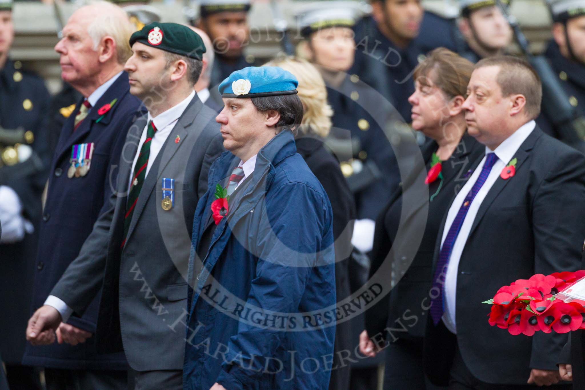 Remembrance Sunday at the Cenotaph 2015: Group M36, Union Jack Club.
Cenotaph, Whitehall, London SW1,
London,
Greater London,
United Kingdom,
on 08 November 2015 at 12:18, image #1650