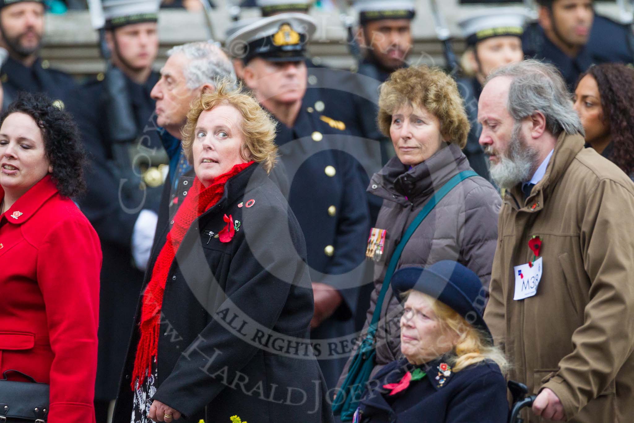 Remembrance Sunday at the Cenotaph 2015: Group M38, Shot at Dawn Pardons Campaign.
Cenotaph, Whitehall, London SW1,
London,
Greater London,
United Kingdom,
on 08 November 2015 at 12:19, image #1655