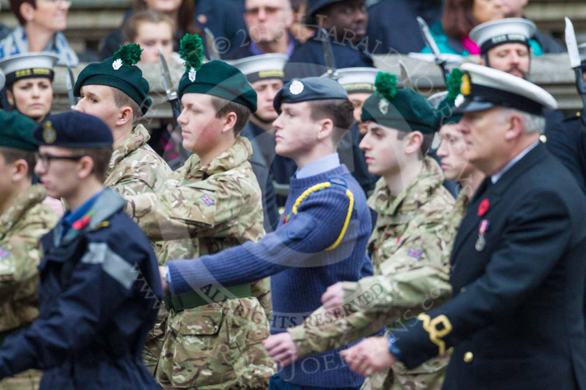Remembrance Sunday at the Cenotaph 2015: Group M46, Sea Cadet Corps.
Cenotaph, Whitehall, London SW1,
London,
Greater London,
United Kingdom,
on 08 November 2015 at 12:20, image #1696