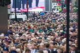 Remembrance Sunday at the Cenotaph 2015: Over 10.000 Veterans waiting for the begin of the March Past, in front the TFL group.
Cenotaph, Whitehall, London SW1,
London,
Greater London,
United Kingdom,
on 08 November 2015 at 11:26, image #8