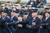 Remembrance Sunday at the Cenotaph 2015: Group B3, 3rd Regiment Royal Horse Artillery Association.
Cenotaph, Whitehall, London SW1,
London,
Greater London,
United Kingdom,
on 08 November 2015 at 11:36, image #30