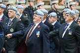 Remembrance Sunday at the Cenotaph 2015: Group B9, Army Air Corps Association.
Cenotaph, Whitehall, London SW1,
London,
Greater London,
United Kingdom,
on 08 November 2015 at 11:38, image #75