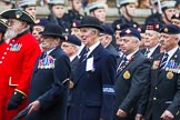 Remembrance Sunday at the Cenotaph 2015: Group B10, Royal Army Service Corps & Royal Corps of Transport Association.
Cenotaph, Whitehall, London SW1,
London,
Greater London,
United Kingdom,
on 08 November 2015 at 11:38, image #83