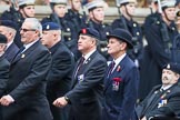 Remembrance Sunday at the Cenotaph 2015: Group B11, RAOC Association.
Cenotaph, Whitehall, London SW1,
London,
Greater London,
United Kingdom,
on 08 November 2015 at 11:38, image #93