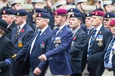 Remembrance Sunday at the Cenotaph 2015: Group B12, Army Catering Corps Association.
Cenotaph, Whitehall, London SW1,
London,
Greater London,
United Kingdom,
on 08 November 2015 at 11:38, image #97