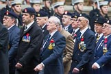 Remembrance Sunday at the Cenotaph 2015: Group B12, Army Catering Corps Association.
Cenotaph, Whitehall, London SW1,
London,
Greater London,
United Kingdom,
on 08 November 2015 at 11:38, image #100