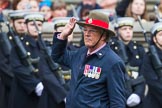 Remembrance Sunday at the Cenotaph 2015: Group B16, Royal Military Police Association.
Cenotaph, Whitehall, London SW1,
London,
Greater London,
United Kingdom,
on 08 November 2015 at 11:39, image #129