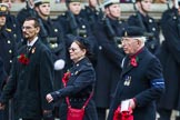 Remembrance Sunday at the Cenotaph 2015: Group B19, Royal Army Veterinary Corps & Royal Army Dental Corps.
Cenotaph, Whitehall, London SW1,
London,
Greater London,
United Kingdom,
on 08 November 2015 at 11:40, image #153