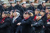 Remembrance Sunday at the Cenotaph 2015: Group B21, Queen Alexandra's Royal Army Nursing Corps Association.
Cenotaph, Whitehall, London SW1,
London,
Greater London,
United Kingdom,
on 08 November 2015 at 11:40, image #165