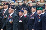 Remembrance Sunday at the Cenotaph 2015: Group B26, 16/5th Queen's Royal Lancers.
Cenotaph, Whitehall, London SW1,
London,
Greater London,
United Kingdom,
on 08 November 2015 at 11:41, image #208