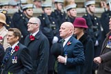 Remembrance Sunday at the Cenotaph 2015: Group B30, Association of Ammunition Technicians.
Cenotaph, Whitehall, London SW1,
London,
Greater London,
United Kingdom,
on 08 November 2015 at 11:42, image #236
