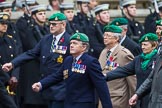 Remembrance Sunday at the Cenotaph 2015: Group B36, Intelligence Corps Association.
Cenotaph, Whitehall, London SW1,
London,
Greater London,
United Kingdom,
on 08 November 2015 at 11:43, image #271
