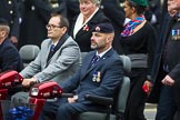 Remembrance Sunday at the Cenotaph 2015: Group B41, British Limbless Ex-Service Men's Association.
Cenotaph, Whitehall, London SW1,
London,
Greater London,
United Kingdom,
on 08 November 2015 at 11:44, image #331