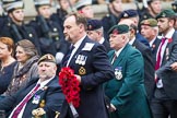 Remembrance Sunday at the Cenotaph 2015: Group B46, Combat Stress.
Cenotaph, Whitehall, London SW1,
London,
Greater London,
United Kingdom,
on 08 November 2015 at 11:46, image #378