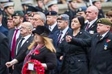 Remembrance Sunday at the Cenotaph 2015: Group B46, Combat Stress.
Cenotaph, Whitehall, London SW1,
London,
Greater London,
United Kingdom,
on 08 November 2015 at 11:46, image #380