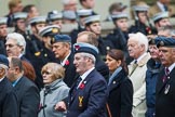 Remembrance Sunday at the Cenotaph 2015: Group C1, Royal Air Forces Association.
Cenotaph, Whitehall, London SW1,
London,
Greater London,
United Kingdom,
on 08 November 2015 at 11:46, image #397