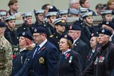 Remembrance Sunday at the Cenotaph 2015: Group C4, Royal Observer Corps Association (Anniversary).
Cenotaph, Whitehall, London SW1,
London,
Greater London,
United Kingdom,
on 08 November 2015 at 11:47, image #442
