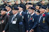 Remembrance Sunday at the Cenotaph 2015: Group C4, Royal Observer Corps Association (Anniversary).
Cenotaph, Whitehall, London SW1,
London,
Greater London,
United Kingdom,
on 08 November 2015 at 11:47, image #444
