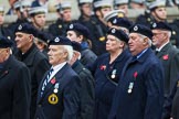 Remembrance Sunday at the Cenotaph 2015: Group C4, Royal Observer Corps Association (Anniversary).
Cenotaph, Whitehall, London SW1,
London,
Greater London,
United Kingdom,
on 08 November 2015 at 11:48, image #446