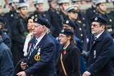 Remembrance Sunday at the Cenotaph 2015: Group C4, Royal Observer Corps Association (Anniversary).
Cenotaph, Whitehall, London SW1,
London,
Greater London,
United Kingdom,
on 08 November 2015 at 11:48, image #452