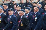 Remembrance Sunday at the Cenotaph 2015: Group C5, National Service (Royal Air Force) Association.
Cenotaph, Whitehall, London SW1,
London,
Greater London,
United Kingdom,
on 08 November 2015 at 11:48, image #460