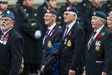Remembrance Sunday at the Cenotaph 2015: Group C14, Royal Air Force Yatesbury Association.
Cenotaph, Whitehall, London SW1,
London,
Greater London,
United Kingdom,
on 08 November 2015 at 11:49, image #503