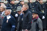 Remembrance Sunday at the Cenotaph 2015: Group C15, Royal Air Force Airfield Construction Branch Association.
Cenotaph, Whitehall, London SW1,
London,
Greater London,
United Kingdom,
on 08 November 2015 at 11:49, image #510