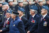 Remembrance Sunday at the Cenotaph 2015: Group C23, Royal Air Force Air Loadmasters Association.
Cenotaph, Whitehall, London SW1,
London,
Greater London,
United Kingdom,
on 08 November 2015 at 11:50, image #560