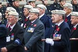 Remembrance Sunday at the Cenotaph 2015: Group C24, Royal Air Force Police Association.
Cenotaph, Whitehall, London SW1,
London,
Greater London,
United Kingdom,
on 08 November 2015 at 11:50, image #565