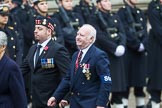 Remembrance Sunday at the Cenotaph 2015: Group D2, Stoll.
Cenotaph, Whitehall, London SW1,
London,
Greater London,
United Kingdom,
on 08 November 2015 at 11:51, image #590
