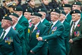 Remembrance Sunday at the Cenotaph 2015: Group D3, Ulster Defence Regiment.
Cenotaph, Whitehall, London SW1,
London,
Greater London,
United Kingdom,
on 08 November 2015 at 11:51, image #596