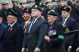 Remembrance Sunday at the Cenotaph 2015: Group D5, North Irish Horse & Irish Regiments Old Comrades
Association.
Cenotaph, Whitehall, London SW1,
London,
Greater London,
United Kingdom,
on 08 November 2015 at 11:52, image #612