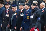Remembrance Sunday at the Cenotaph 2015: Group D14, British Nuclear Test Veterans Association.
Cenotaph, Whitehall, London SW1,
London,
Greater London,
United Kingdom,
on 08 November 2015 at 11:53, image #652