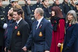 Remembrance Sunday at the Cenotaph 2015: Group D14, British Nuclear Test Veterans Association.
Cenotaph, Whitehall, London SW1,
London,
Greater London,
United Kingdom,
on 08 November 2015 at 11:53, image #654