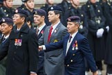 Remembrance Sunday at the Cenotaph 2015: Group D25, Hong Kong Ex-Servicemen's Association (UK Branch).
Cenotaph, Whitehall, London SW1,
London,
Greater London,
United Kingdom,
on 08 November 2015 at 11:55, image #732