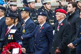 Remembrance Sunday at the Cenotaph 2015: Group D26, Hong Kong Military Service Corps.
Cenotaph, Whitehall, London SW1,
London,
Greater London,
United Kingdom,
on 08 November 2015 at 11:56, image #735