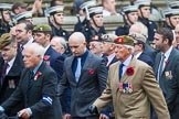 Remembrance Sunday at the Cenotaph 2015: Group F1, Blind Veterans UK.
Cenotaph, Whitehall, London SW1,
London,
Greater London,
United Kingdom,
on 08 November 2015 at 11:57, image #753