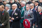 Remembrance Sunday at the Cenotaph 2015: Group F1, Blind Veterans UK.
Cenotaph, Whitehall, London SW1,
London,
Greater London,
United Kingdom,
on 08 November 2015 at 11:57, image #769