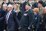 Remembrance Sunday at the Cenotaph 2015: Group F1, Blind Veterans UK.
Cenotaph, Whitehall, London SW1,
London,
Greater London,
United Kingdom,
on 08 November 2015 at 11:57, image #776