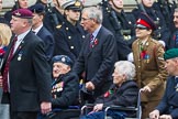 Remembrance Sunday at the Cenotaph 2015: Group F1, Blind Veterans UK.
Cenotaph, Whitehall, London SW1,
London,
Greater London,
United Kingdom,
on 08 November 2015 at 11:57, image #780