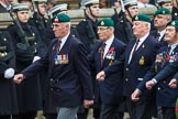 Remembrance Sunday at the Cenotaph 2015: Group E1, Royal Marines Association.
Cenotaph, Whitehall, London SW1,
London,
Greater London,
United Kingdom,
on 08 November 2015 at 11:58, image #790
