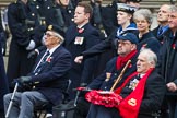 Remembrance Sunday at the Cenotaph 2015: Group E3, Merchant Navy Association.
Cenotaph, Whitehall, London SW1,
London,
Greater London,
United Kingdom,
on 08 November 2015 at 11:59, image #816