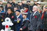 Remembrance Sunday at the Cenotaph 2015: Group E3, Merchant Navy Association.
Cenotaph, Whitehall, London SW1,
London,
Greater London,
United Kingdom,
on 08 November 2015 at 11:59, image #821
