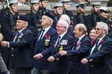 Remembrance Sunday at the Cenotaph 2015: Group E10, HMS Ganges Association.
Cenotaph, Whitehall, London SW1,
London,
Greater London,
United Kingdom,
on 08 November 2015 at 11:59, image #853