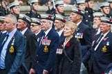 Remembrance Sunday at the Cenotaph 2015: Group E12, HMS St Vincent Association.
Cenotaph, Whitehall, London SW1,
London,
Greater London,
United Kingdom,
on 08 November 2015 at 12:00, image #865
