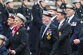 Remembrance Sunday at the Cenotaph 2015: Group E12, HMS St Vincent Association.
Cenotaph, Whitehall, London SW1,
London,
Greater London,
United Kingdom,
on 08 November 2015 at 12:00, image #867