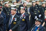 Remembrance Sunday at the Cenotaph 2015: Group E12, HMS St Vincent Association.
Cenotaph, Whitehall, London SW1,
London,
Greater London,
United Kingdom,
on 08 November 2015 at 12:00, image #870
