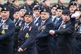 Remembrance Sunday at the Cenotaph 2015: Group E16, Type 42 Association.
Cenotaph, Whitehall, London SW1,
London,
Greater London,
United Kingdom,
on 08 November 2015 at 12:00, image #886