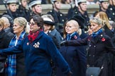 Remembrance Sunday at the Cenotaph 2015: Group E18, Association of WRENS.
Cenotaph, Whitehall, London SW1,
London,
Greater London,
United Kingdom,
on 08 November 2015 at 12:01, image #904